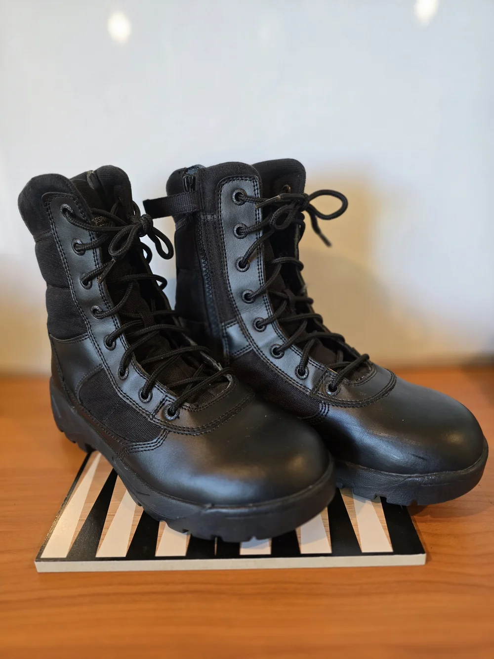 Response Gear Tactical Footwear - Black Tactical Boots Sz 9.5